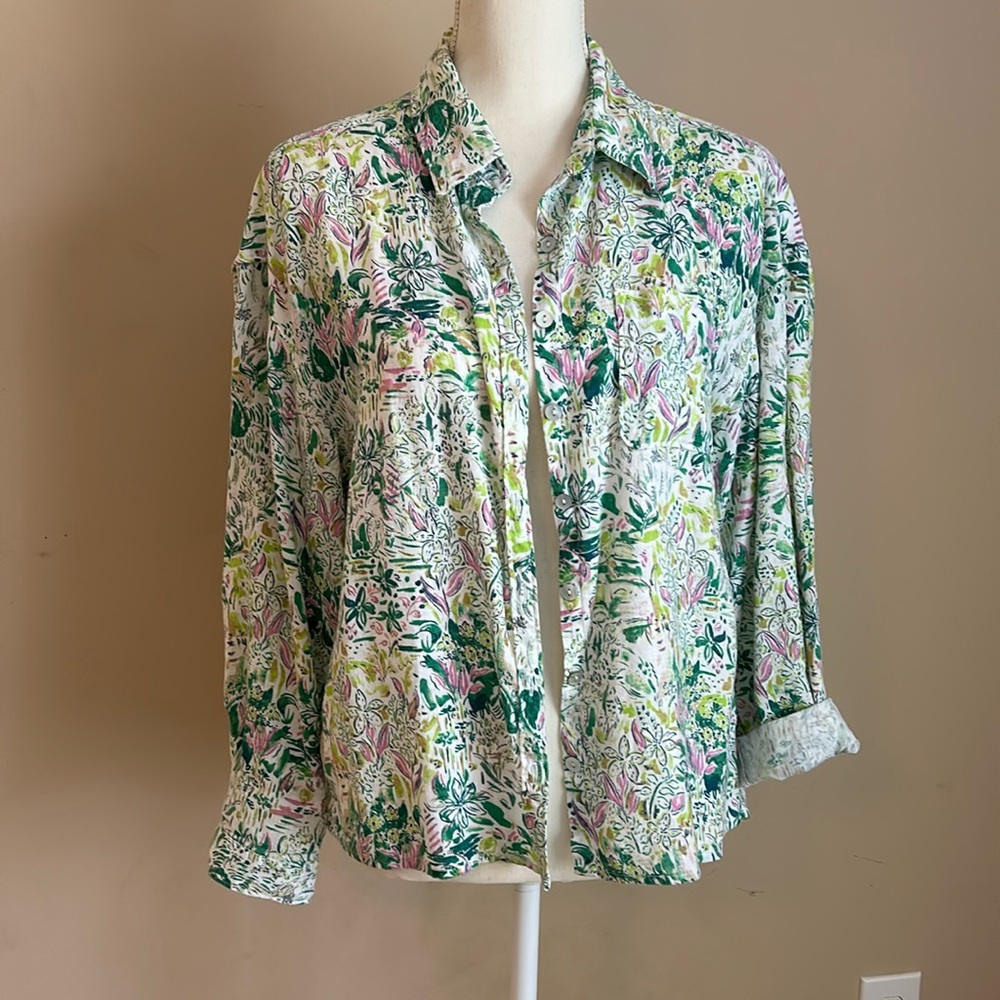 3 for $30 - Cynthia Rowley Linen Shirt